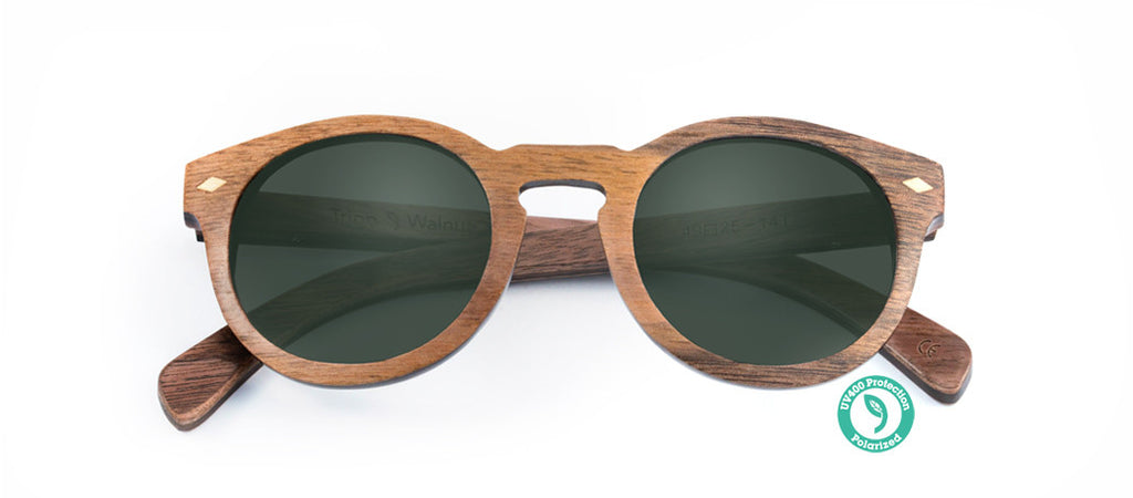 Tripp wood sunglasses