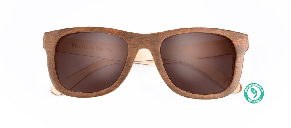 SKATE ▴ Canadian MAPLE Wood Sunglasses